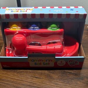 Hammering Ball Set - Red, Yellow, Green, Blue